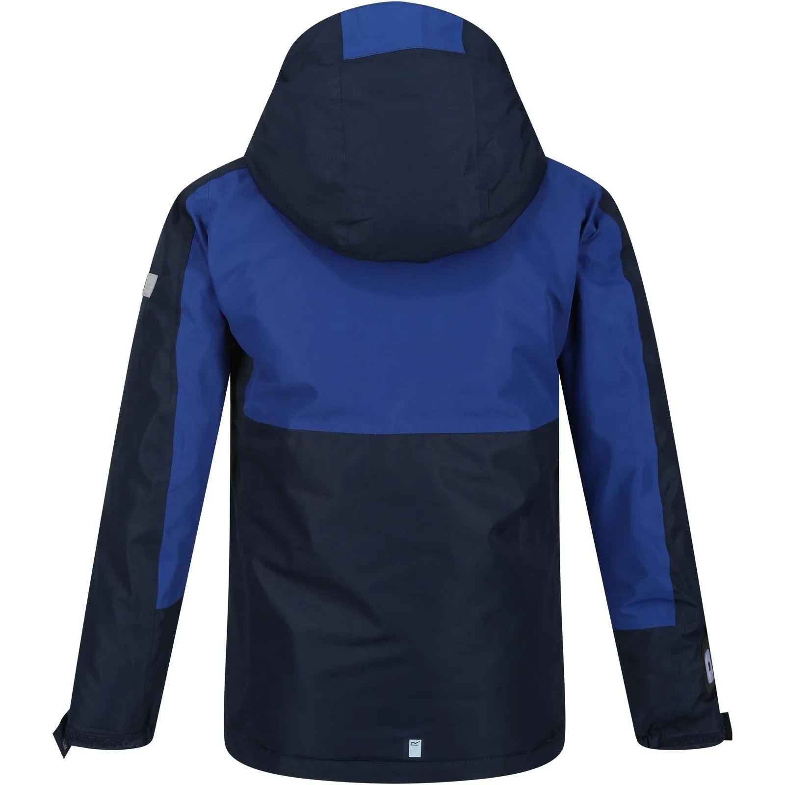 Regatta Kids Beamz III Waterproof Hooded Jacket - Black Seal