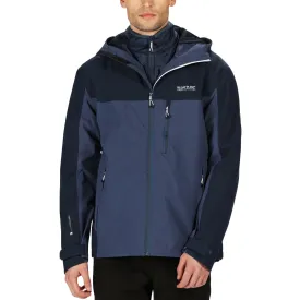 Regatta Mens Wentwood V 3 In 1 Waterproof Jacket - Nightfall