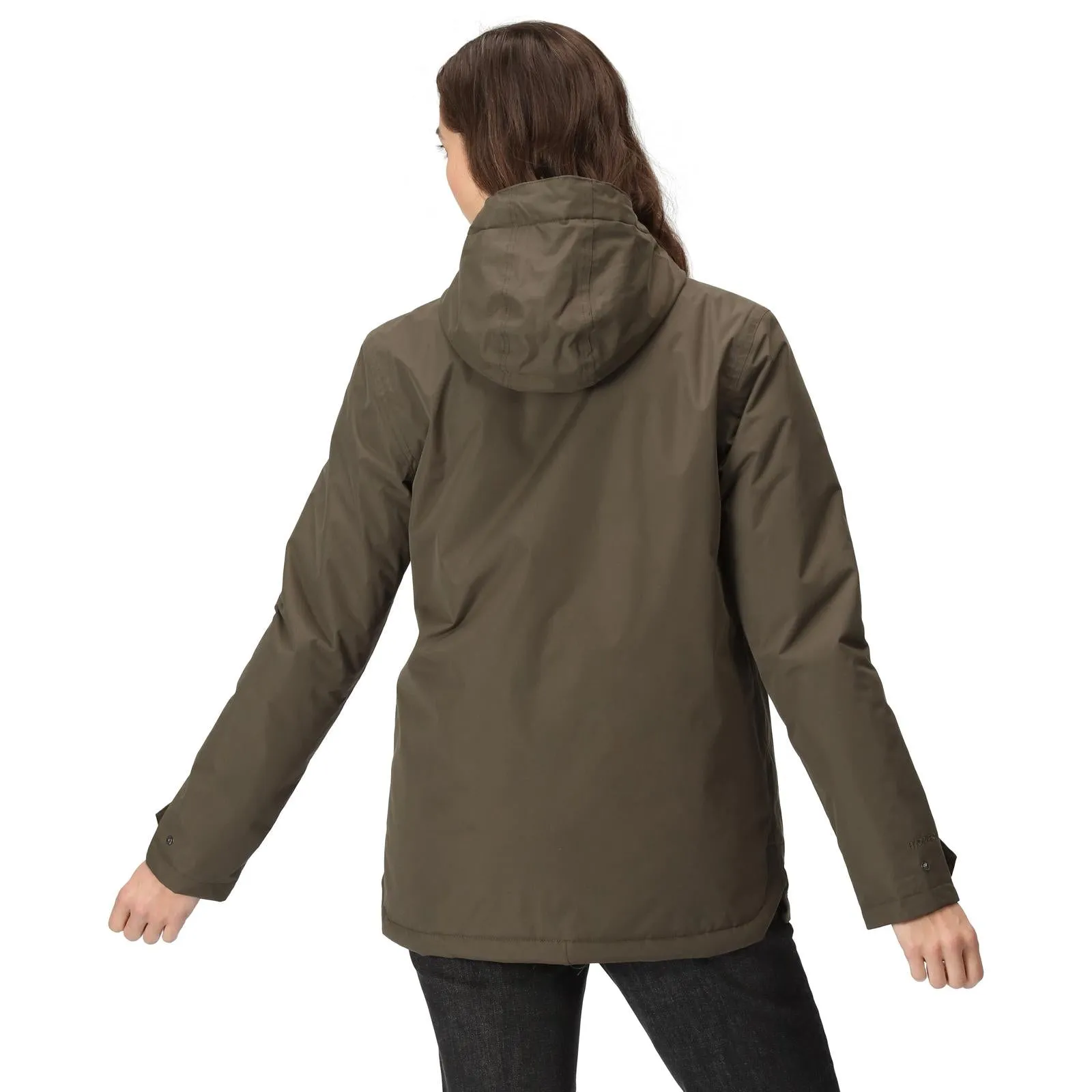 Regatta Womens Broadia Waterproof Hooded Jacket Coat