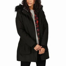 Regatta Womens Sefarina Waterproof Parka Jacket - Black