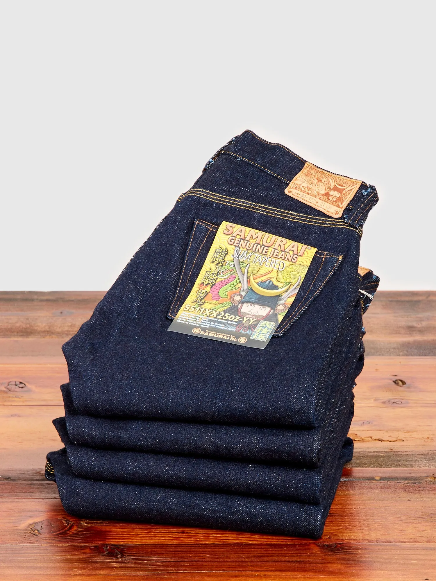 S511XX25oz-YY "Kirinji" 25oz Selvedge Denim - Slim Tapered Fit