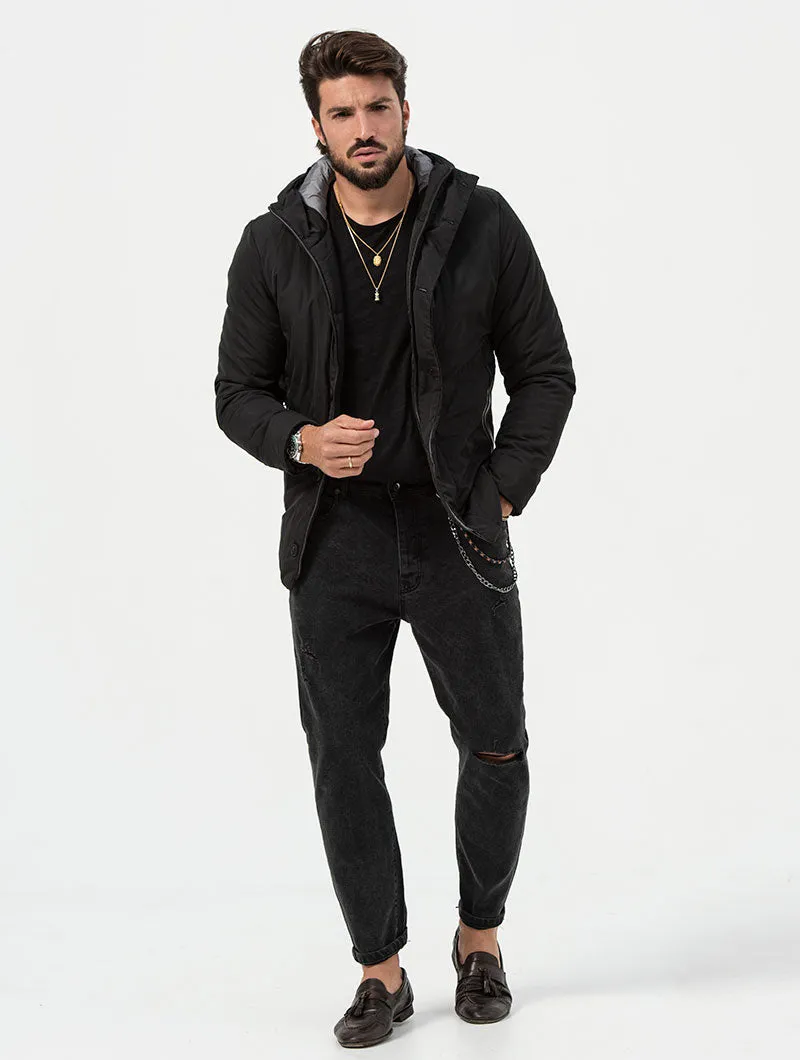 SILAS JACKET IN BLACK