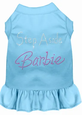 Step Aside Barbie Rhinestone Dress Baby Blue Med (12)