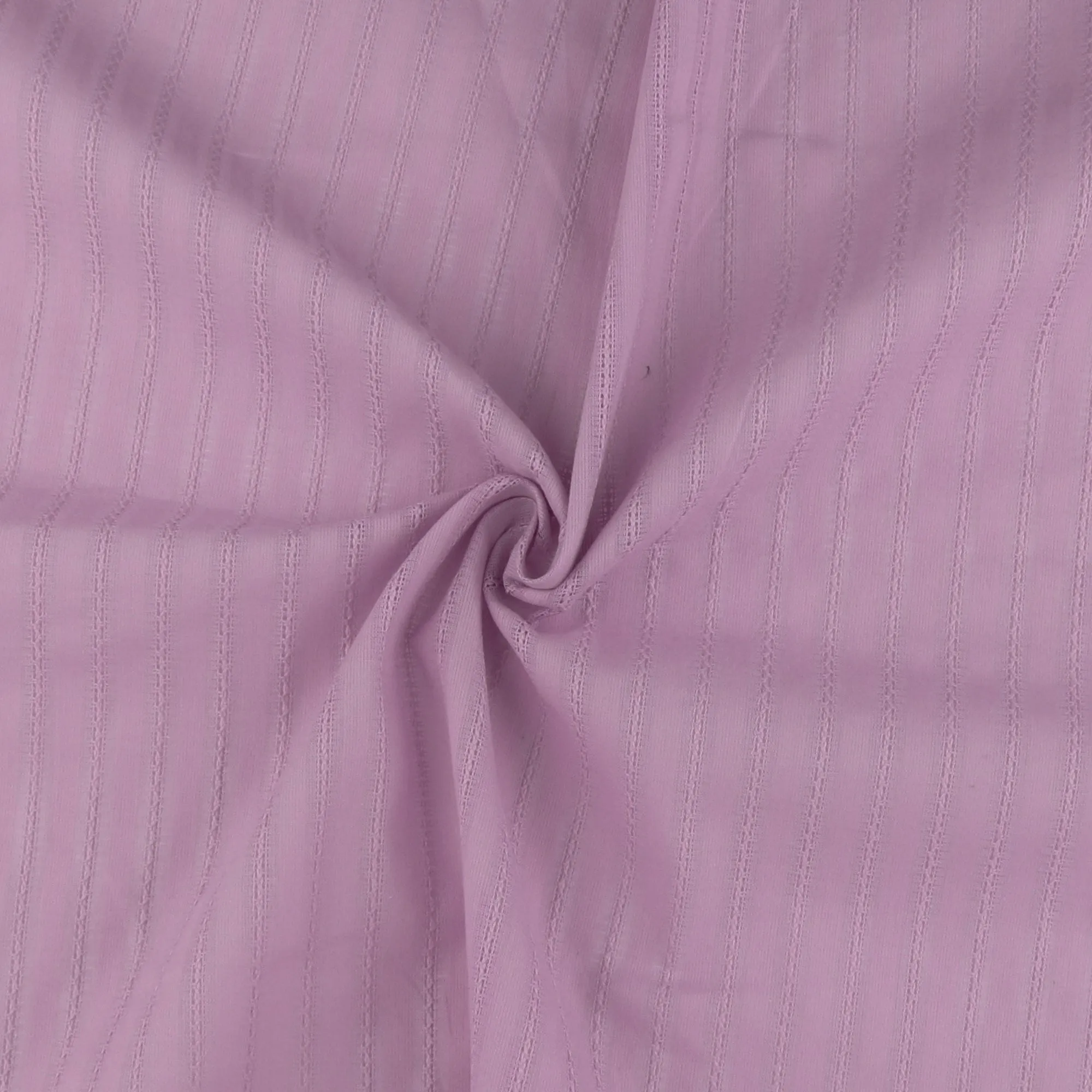 Striped Jacquard Cotton - ARIA - Lilac