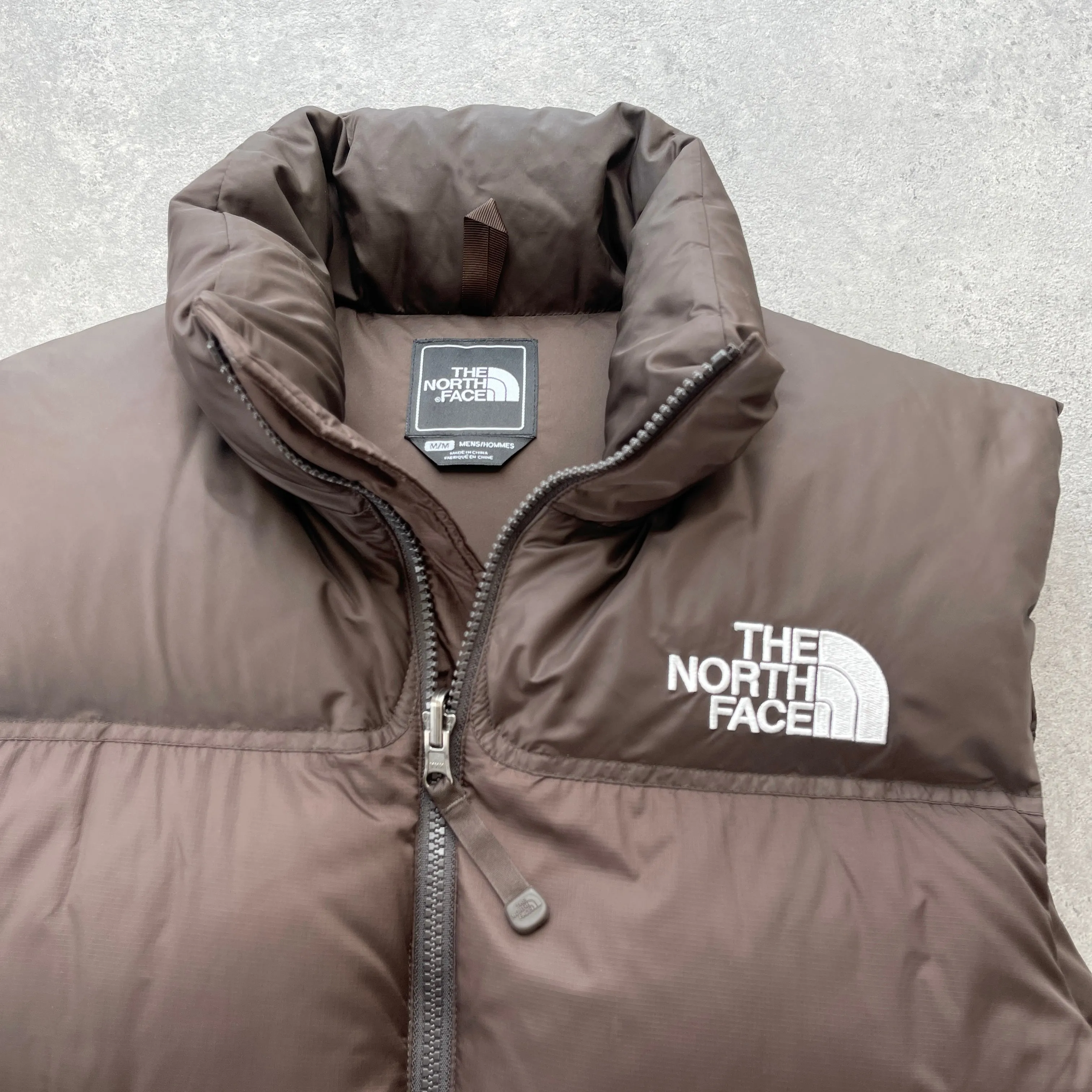 The North Face RARE Nuptse 700 down puffer gilet (M)