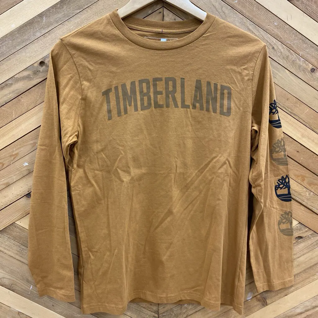 Timberland - youth long sleeve top : Navy -children-14/16Y