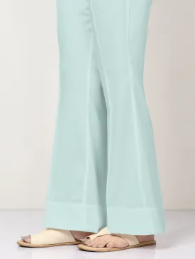 Unstitched Cambric Trouser -Aqua