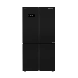 Voltas Beko  RSB64GF  626 L Side by Side Refrigerator (Black Glass) 4 Door Convertible Refrigerator