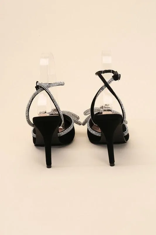 Womens Shoes Style No. Freya-5 Double Bow Heels