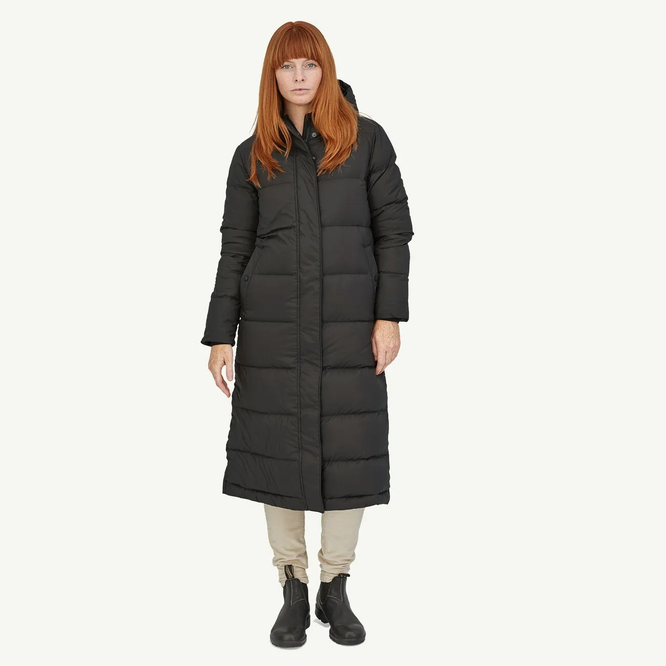 Women's Silent Down Long Parka