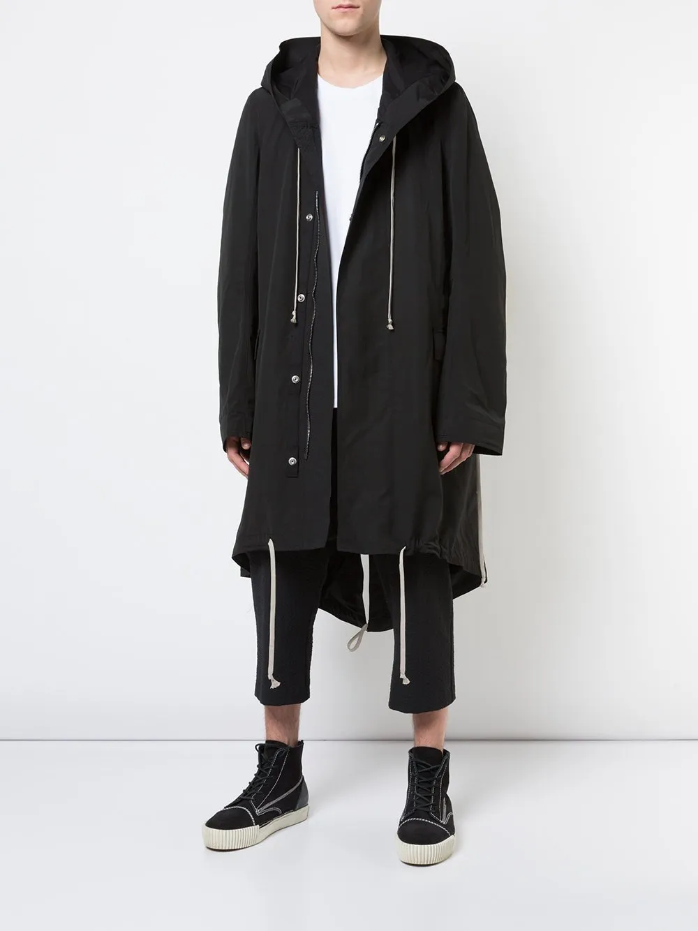 Woven Fishtail Parka