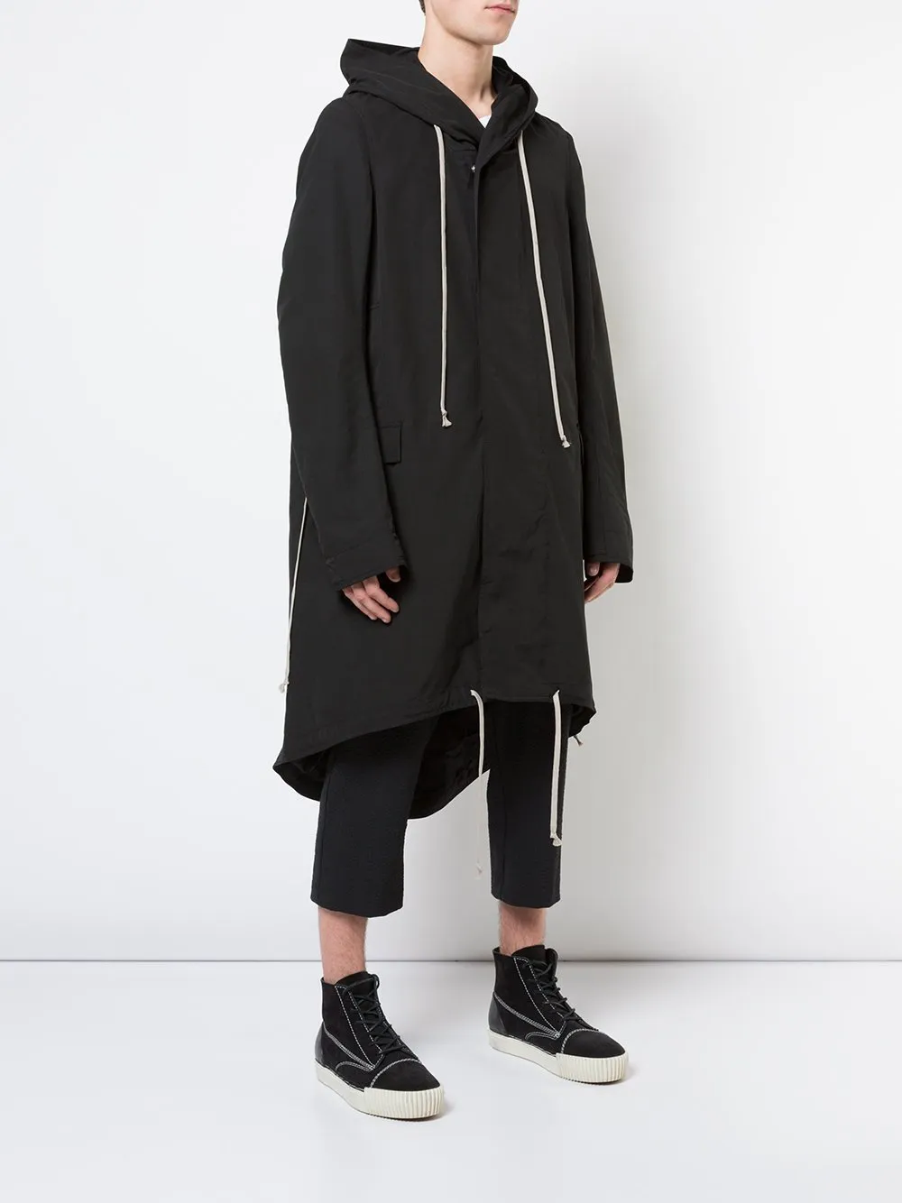 Woven Fishtail Parka