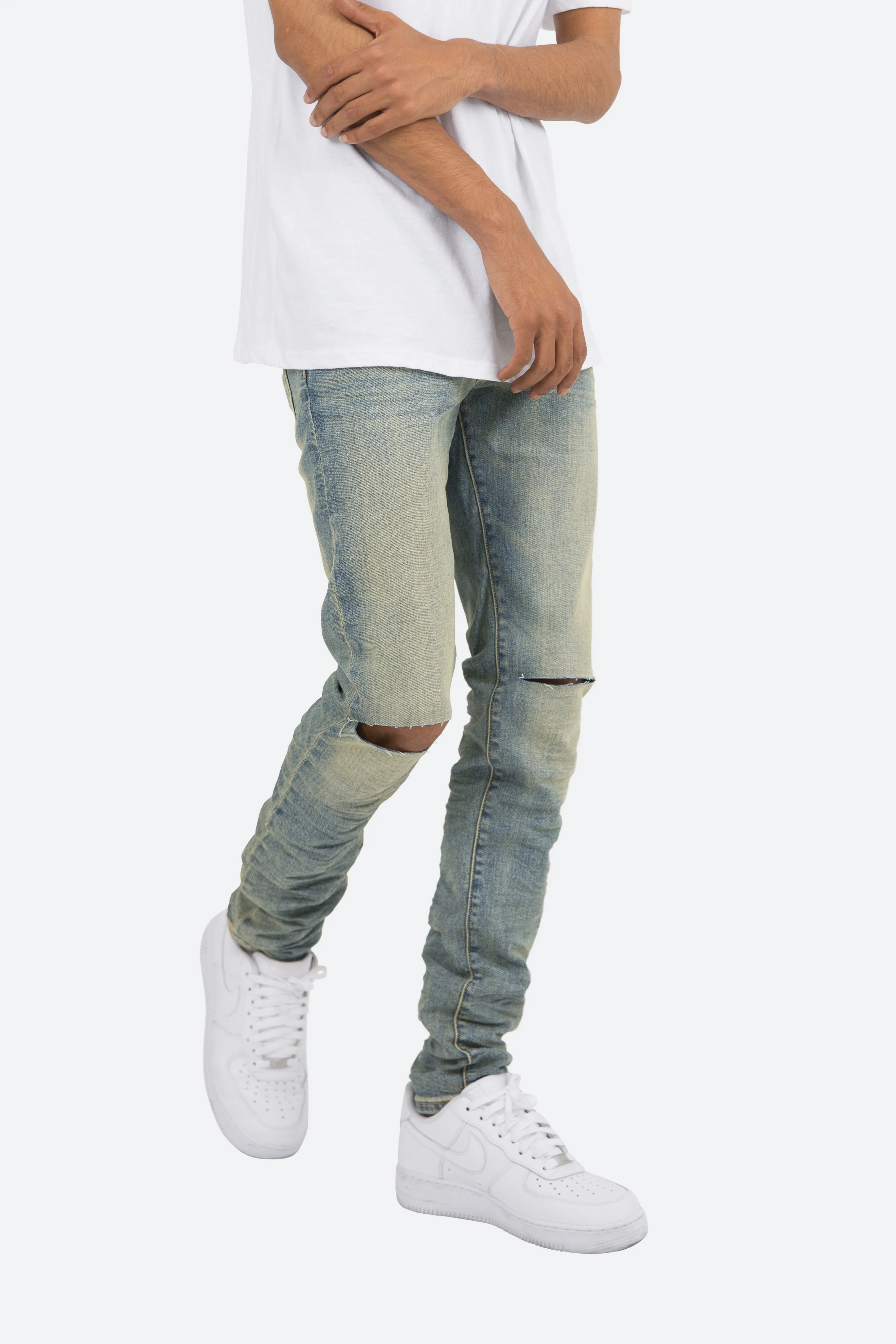 X6 Stretch Denim - Light Blue